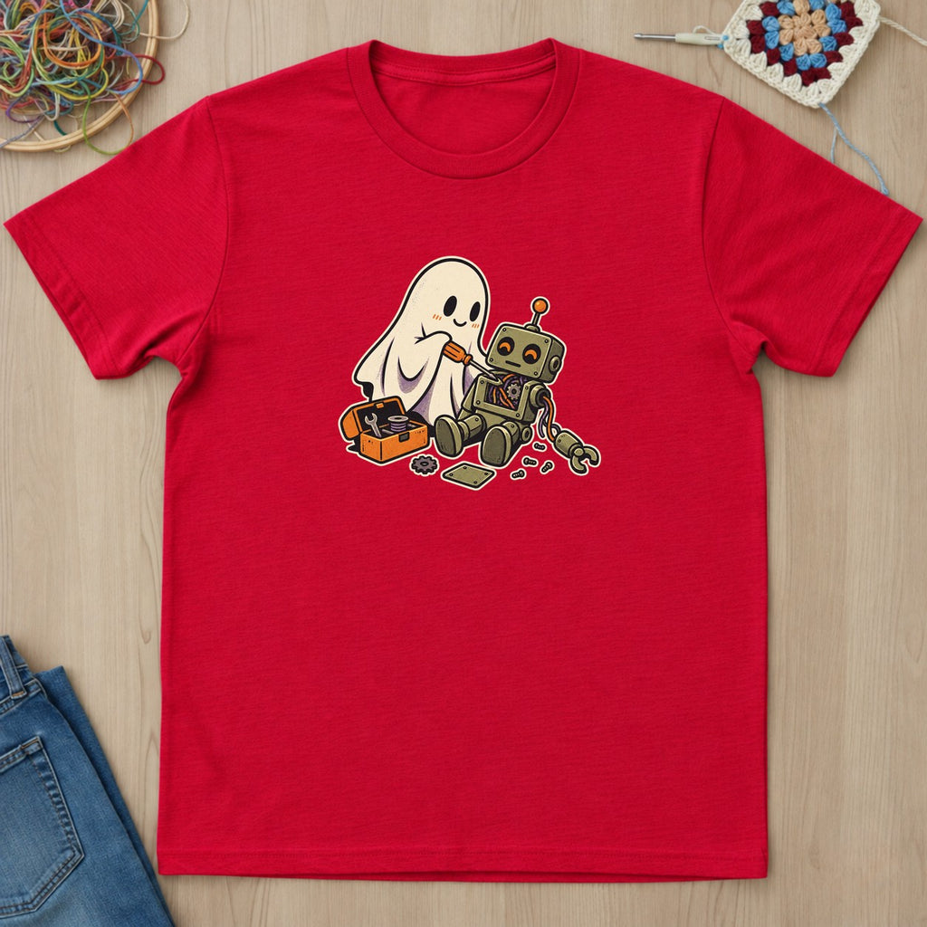 T-shirt mockup — Red