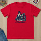 T-shirt mockup — Red