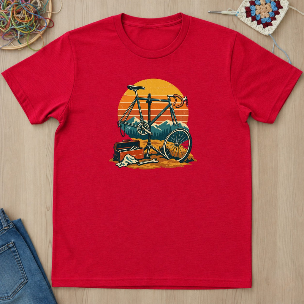 T-shirt mockup — Red