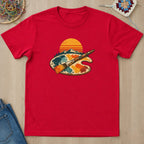 T-shirt mockup — Red