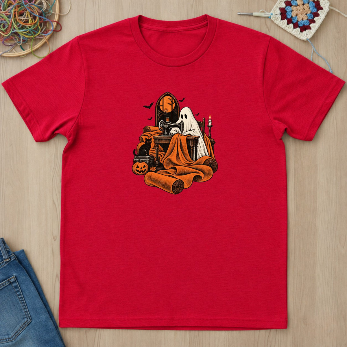 T-shirt mockup — Red