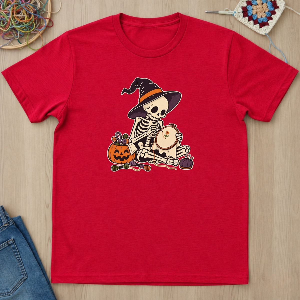 T-shirt mockup — Red