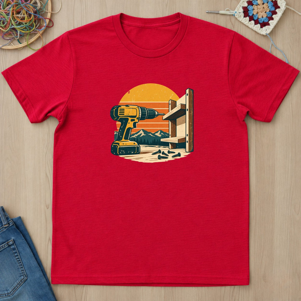 T-shirt mockup — Red