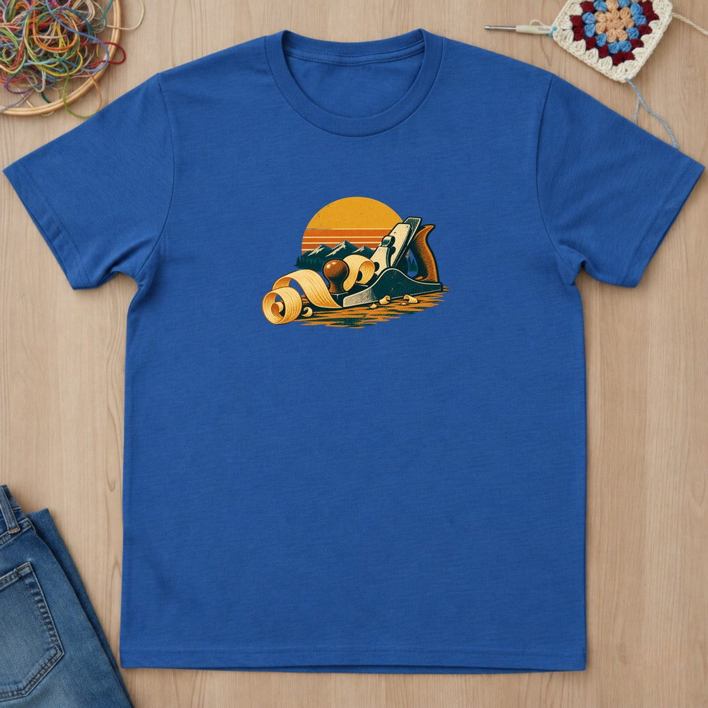 T-shirt mockup — Royal