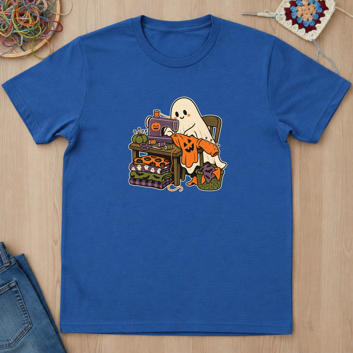 T-shirt mockup — Royal