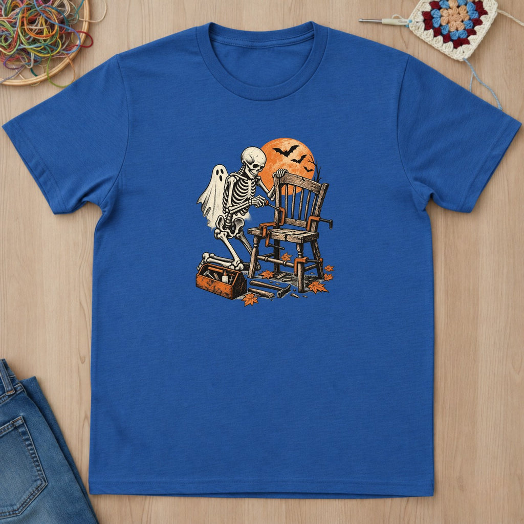 T-shirt mockup — Royal