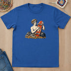 T-shirt mockup — Royal