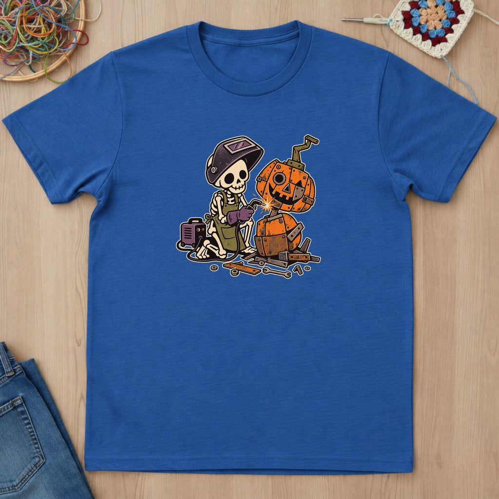 T-shirt mockup — Royal