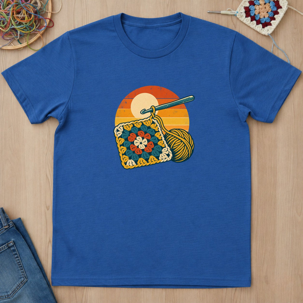 T-shirt mockup — Royal