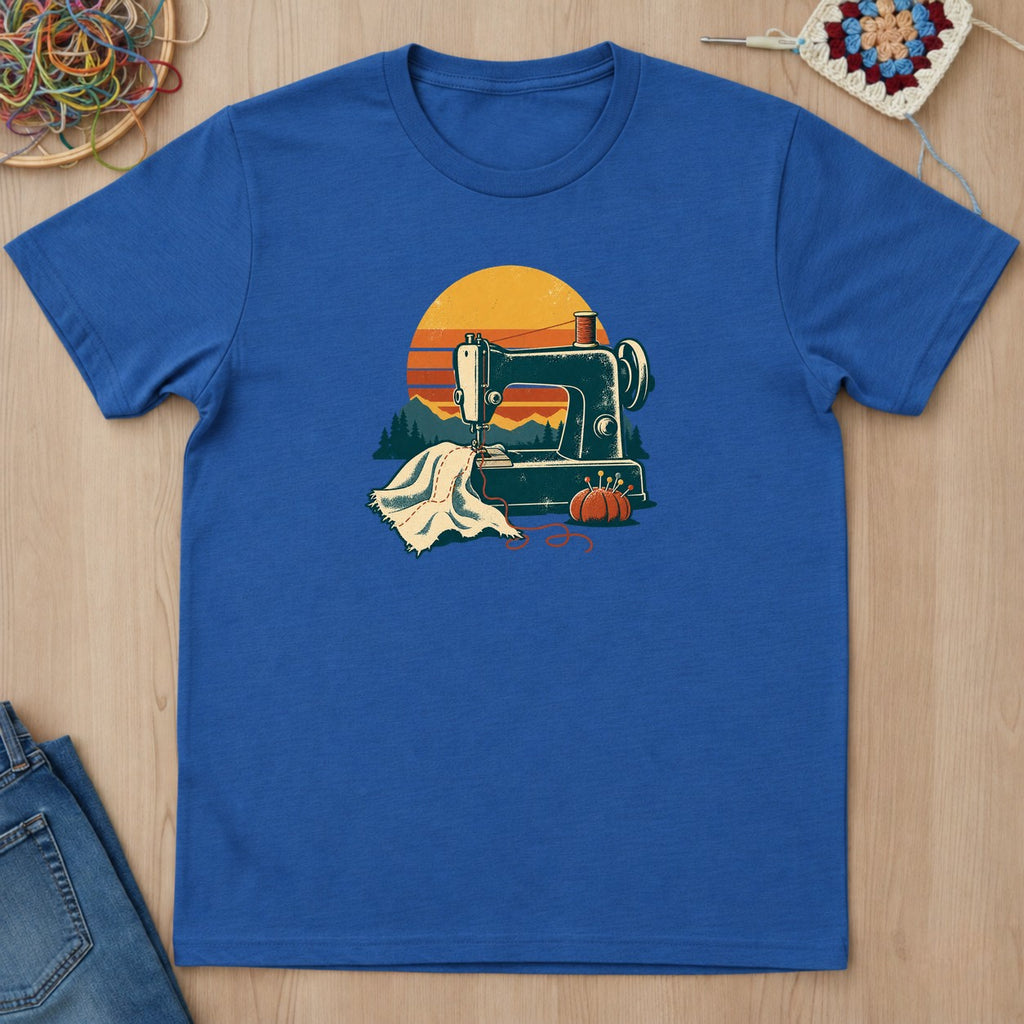 T-shirt mockup — Royal