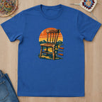 T-shirt mockup — Royal