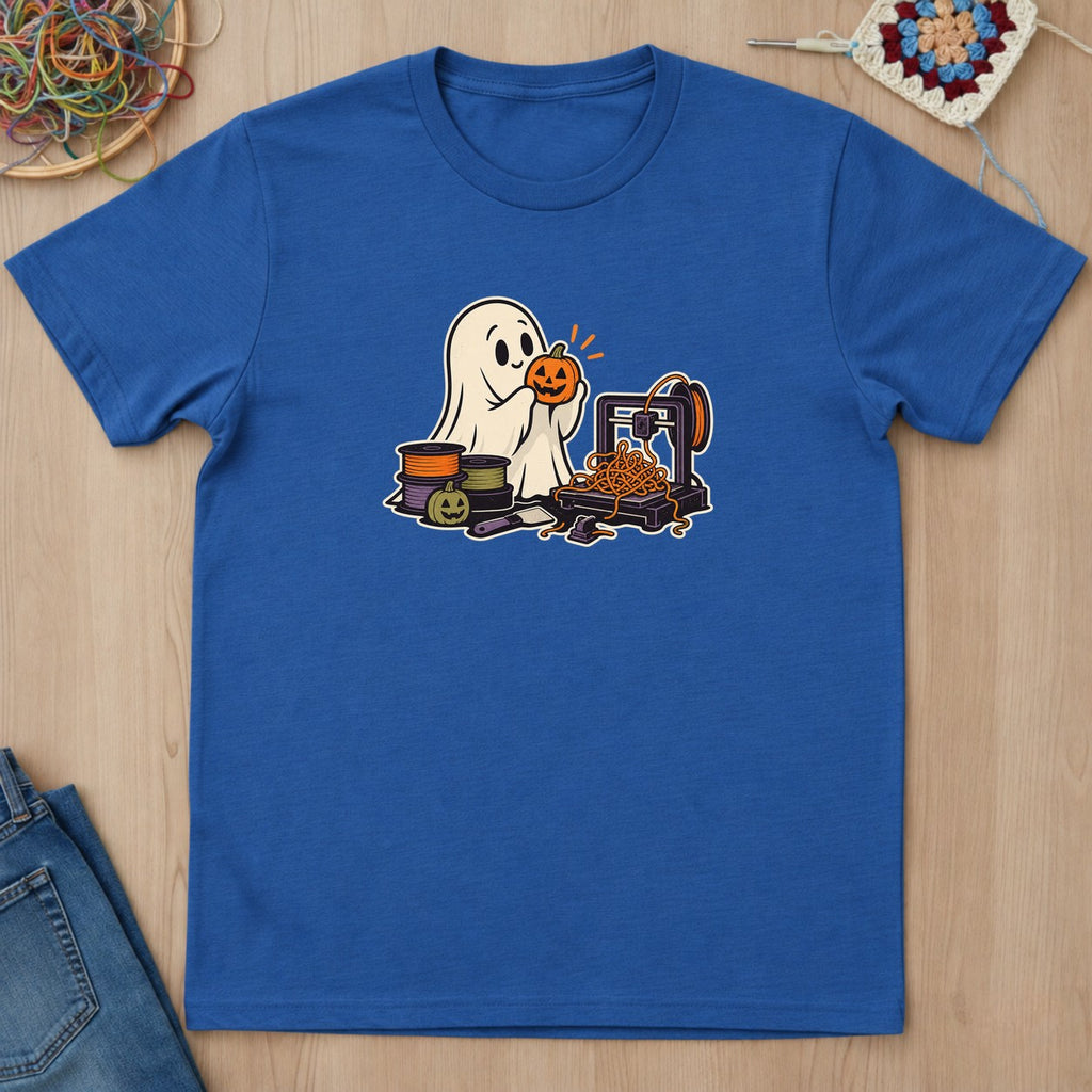 T-shirt mockup — Royal