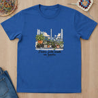 T-shirt mockup — Royal