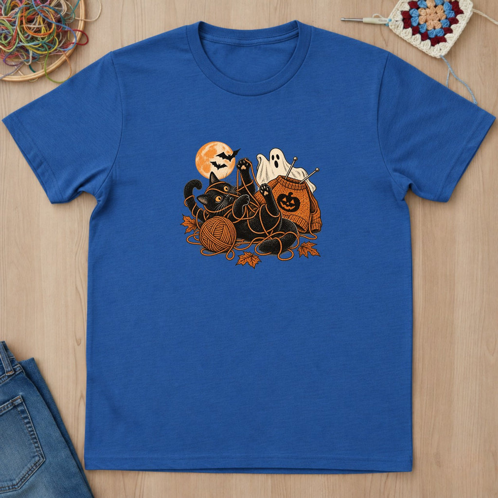 T-shirt mockup — Royal