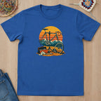 T-shirt mockup — Royal
