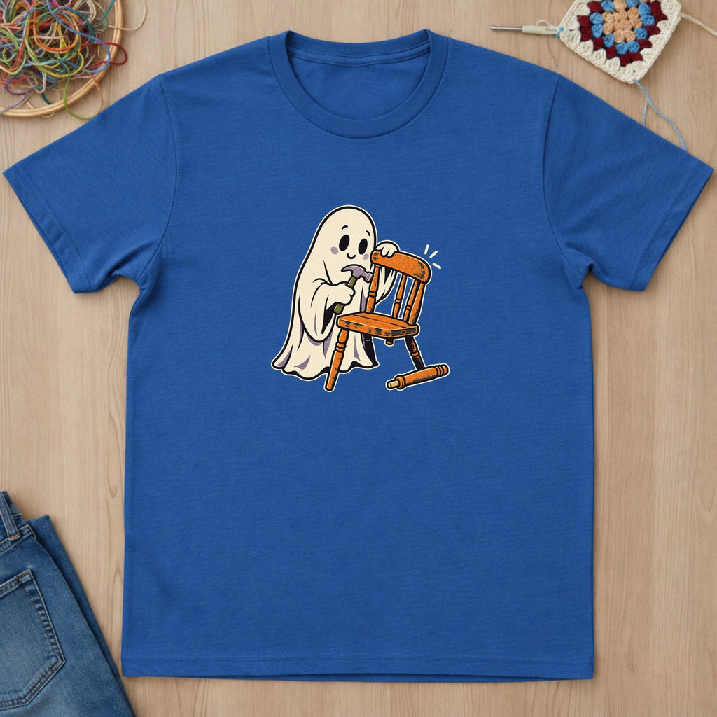 T-shirt mockup — Royal
