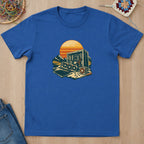 T-shirt mockup — Royal