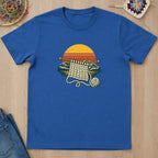 T-shirt mockup — Royal