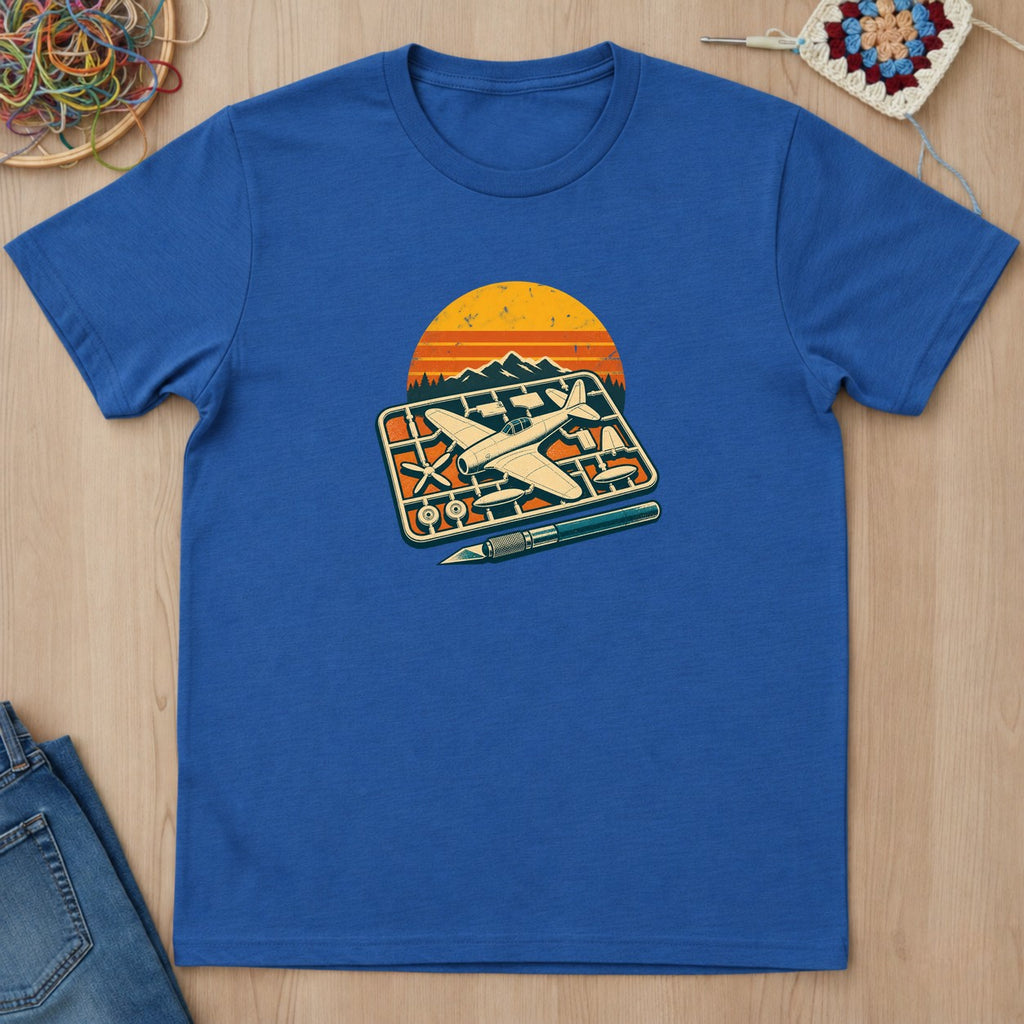 T-shirt mockup — Royal