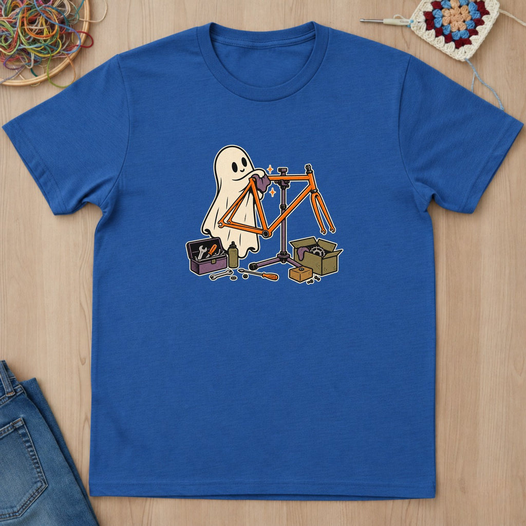T-shirt mockup — Royal
