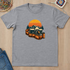 T-shirt mockup — Sport Grey