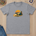 T-shirt mockup — Sport Grey