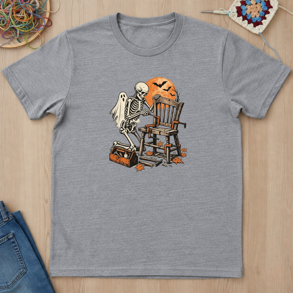 T-shirt mockup — Sport Grey