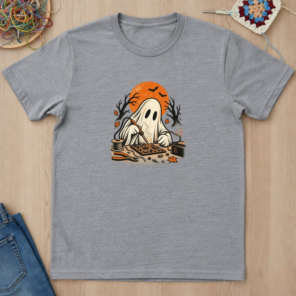 T-shirt mockup — Sport Grey
