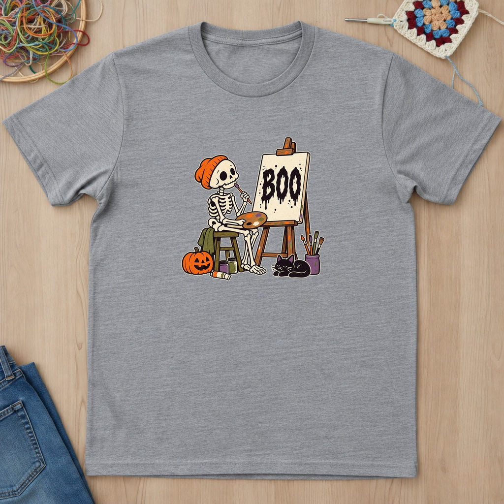 T-shirt mockup — Sport Grey
