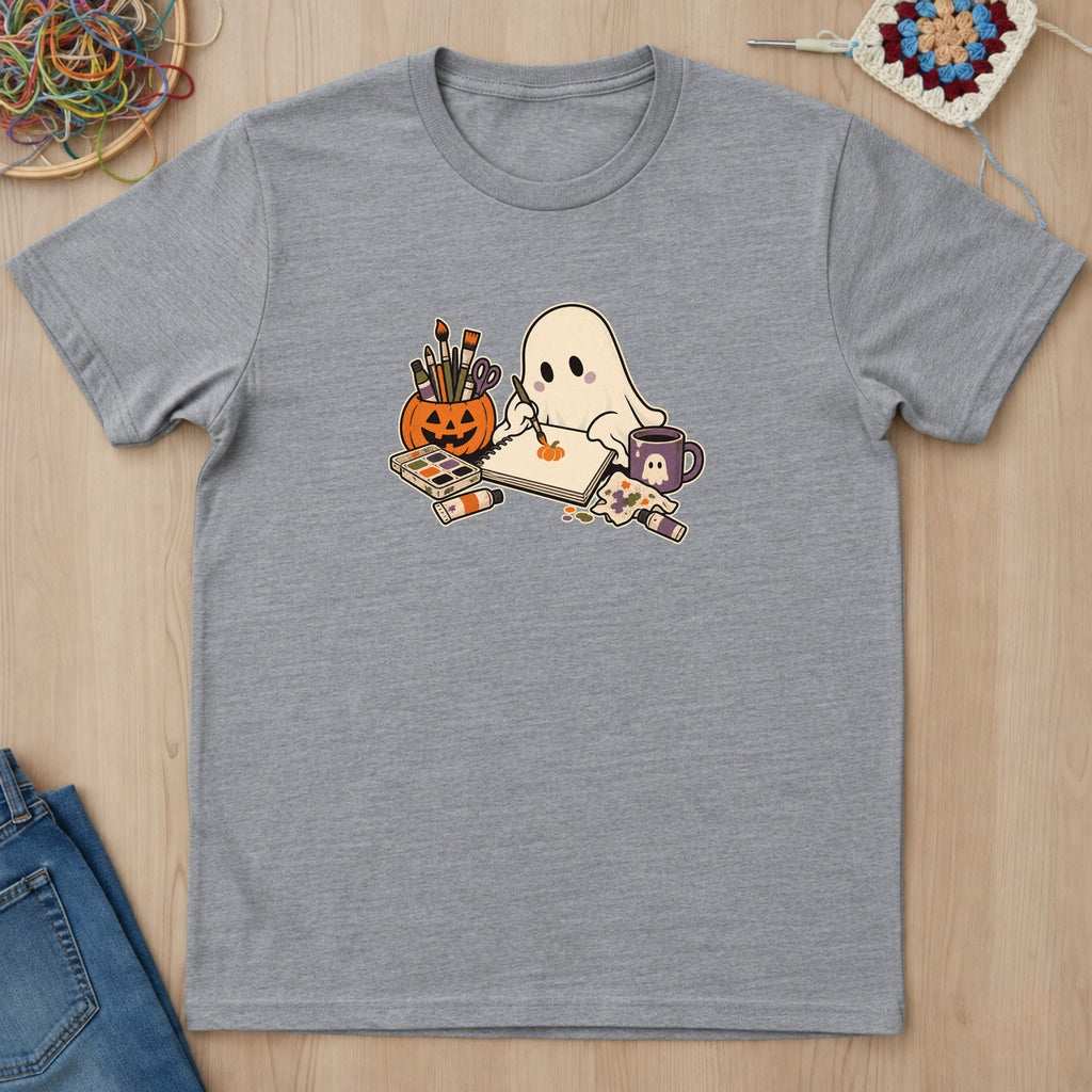 T-shirt mockup — Sport Grey