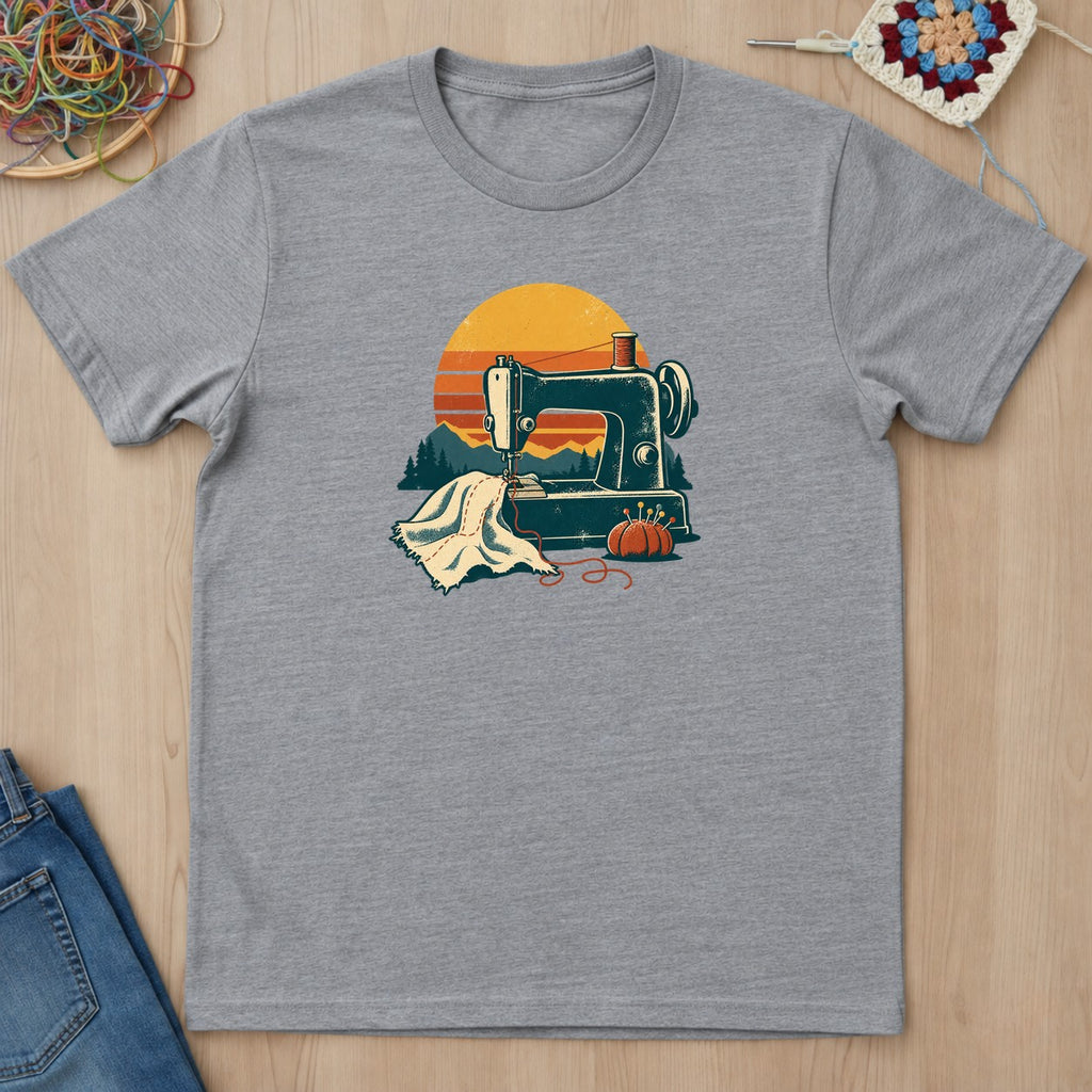T-shirt mockup — Sport Grey