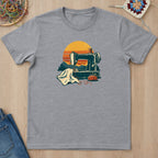 T-shirt mockup — Sport Grey