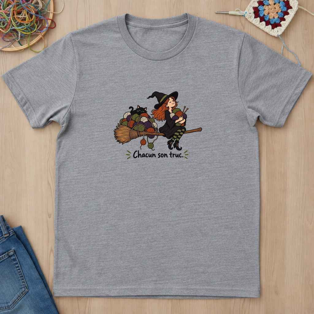 T-shirt mockup — Sport Grey