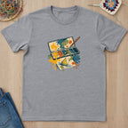 T-shirt mockup — Sport Grey