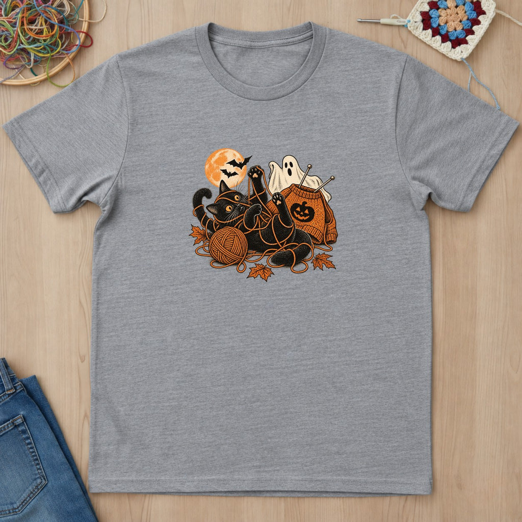 T-shirt mockup — Sport Grey