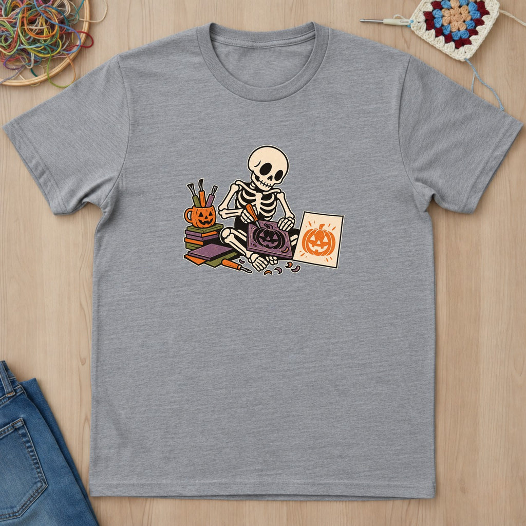 T-shirt mockup — Sport Grey