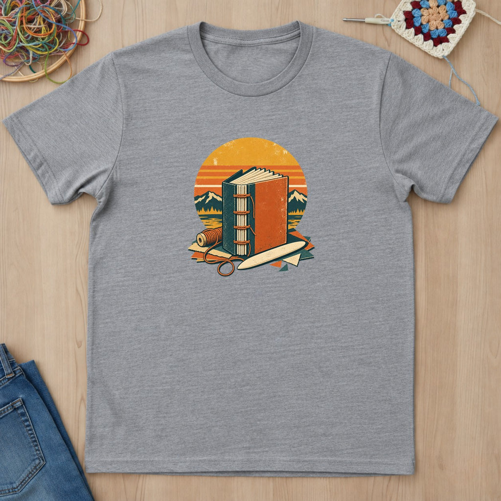 T-shirt mockup — Sport Grey