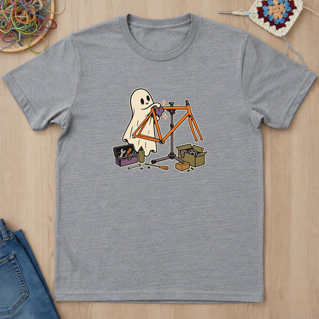 T-shirt mockup — Sport Grey