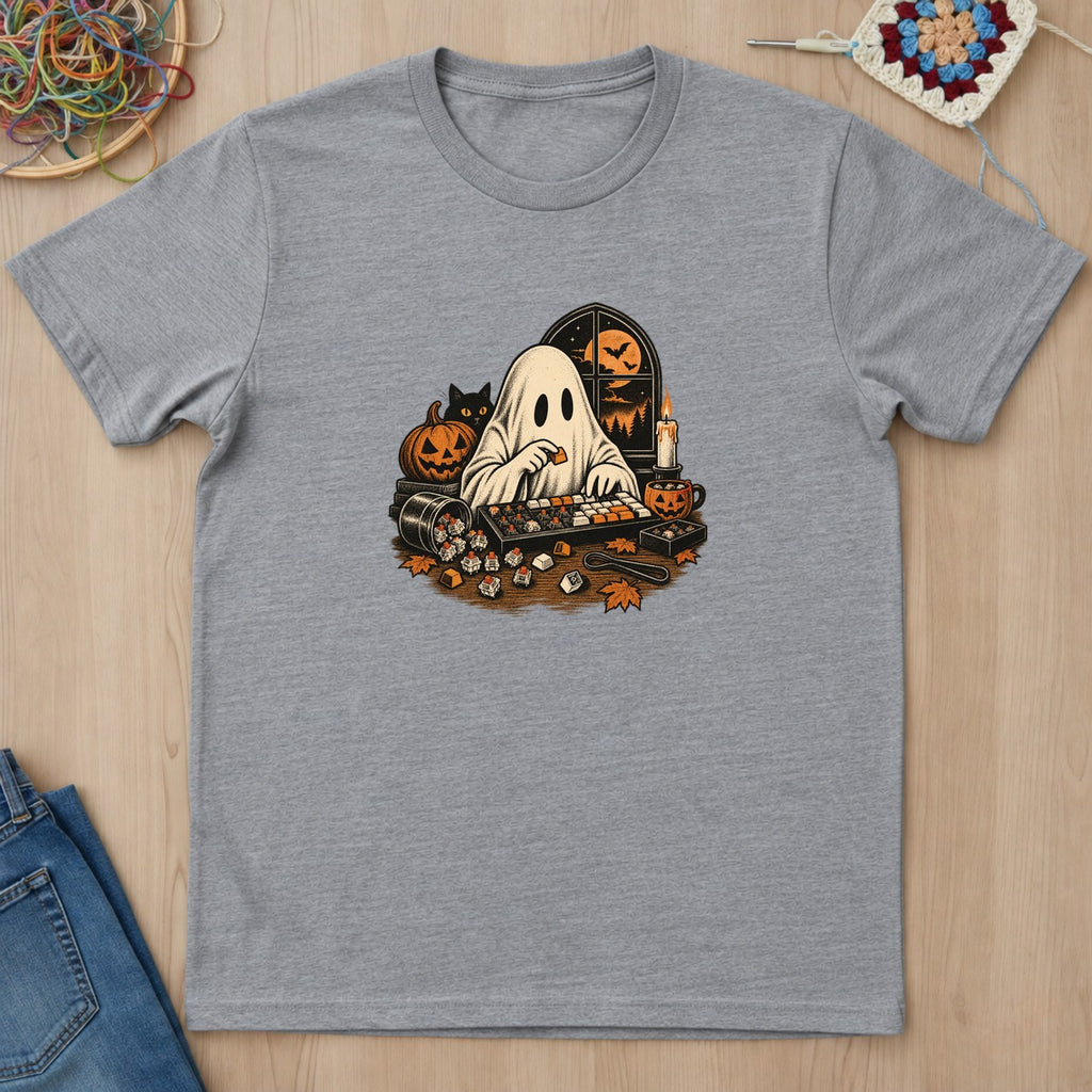 T-shirt mockup — Sport Grey