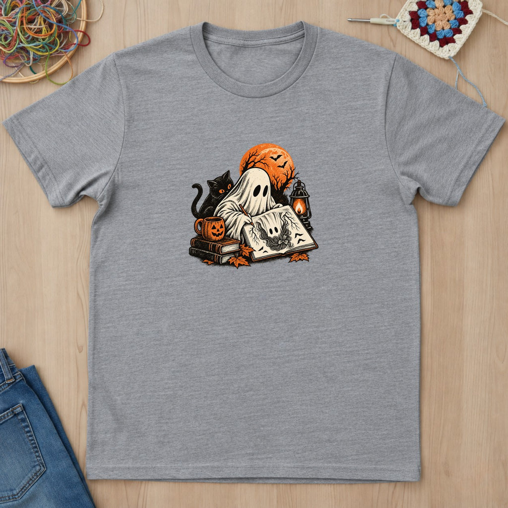T-shirt mockup — Sport Grey