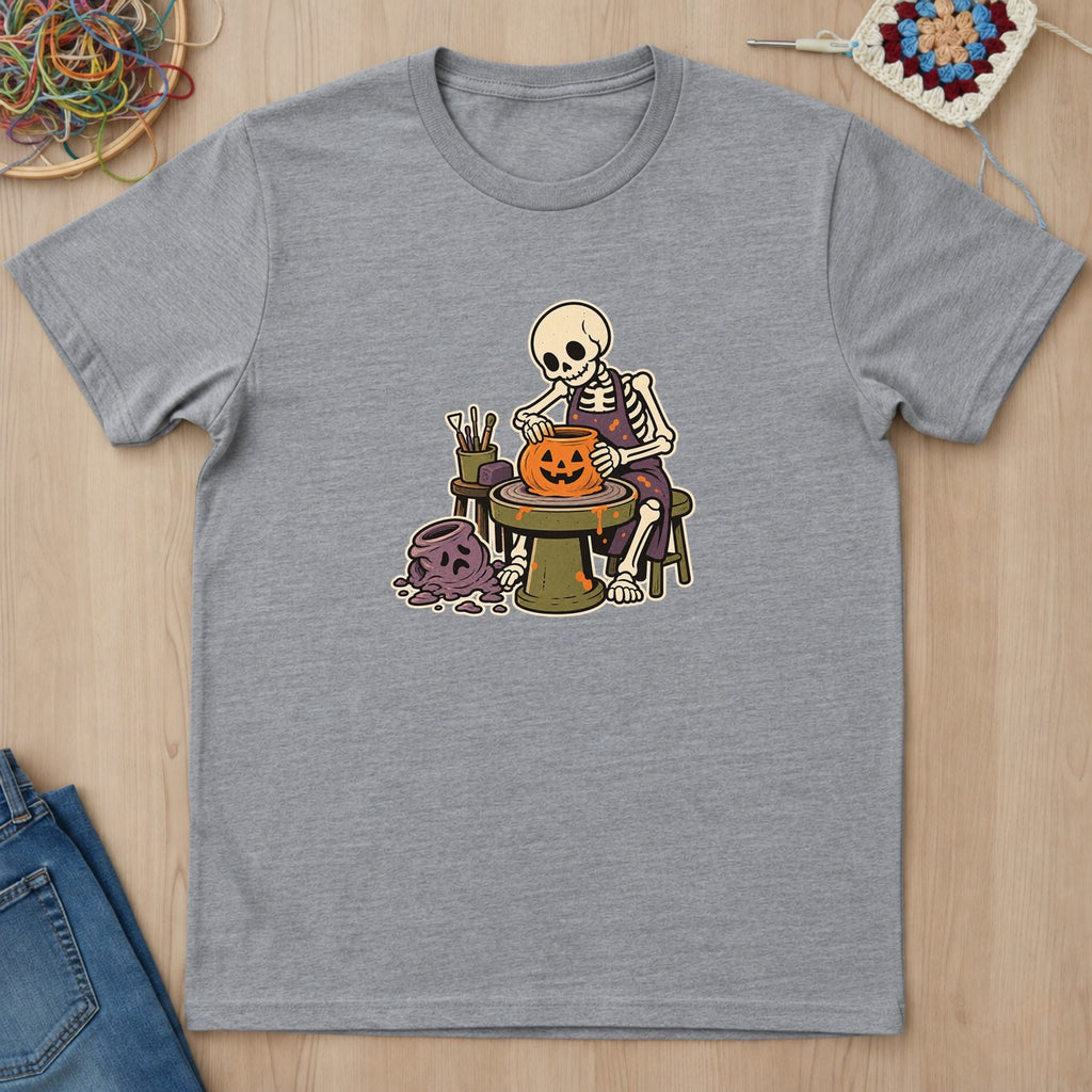 T-shirt mockup — Sport Grey