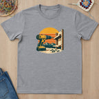 T-shirt mockup — Sport Grey