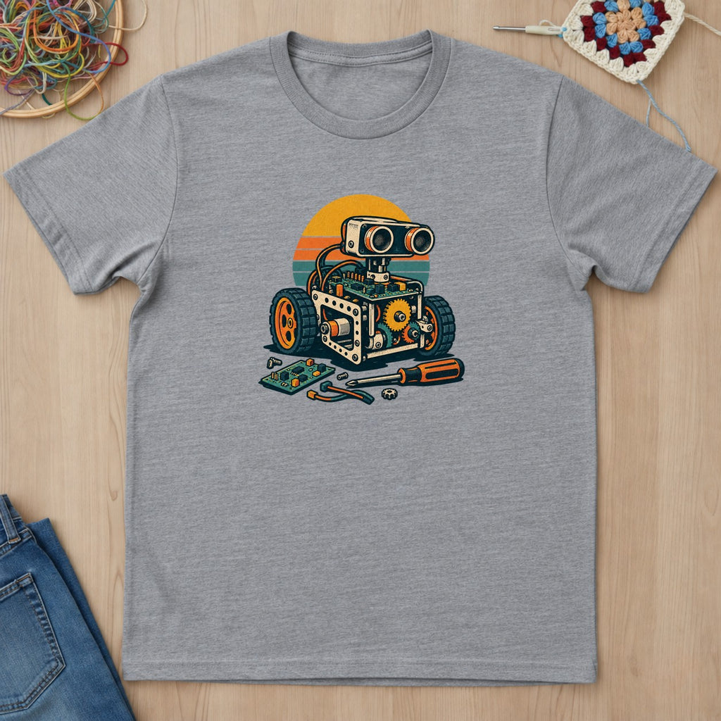 T-shirt mockup — Sport Grey