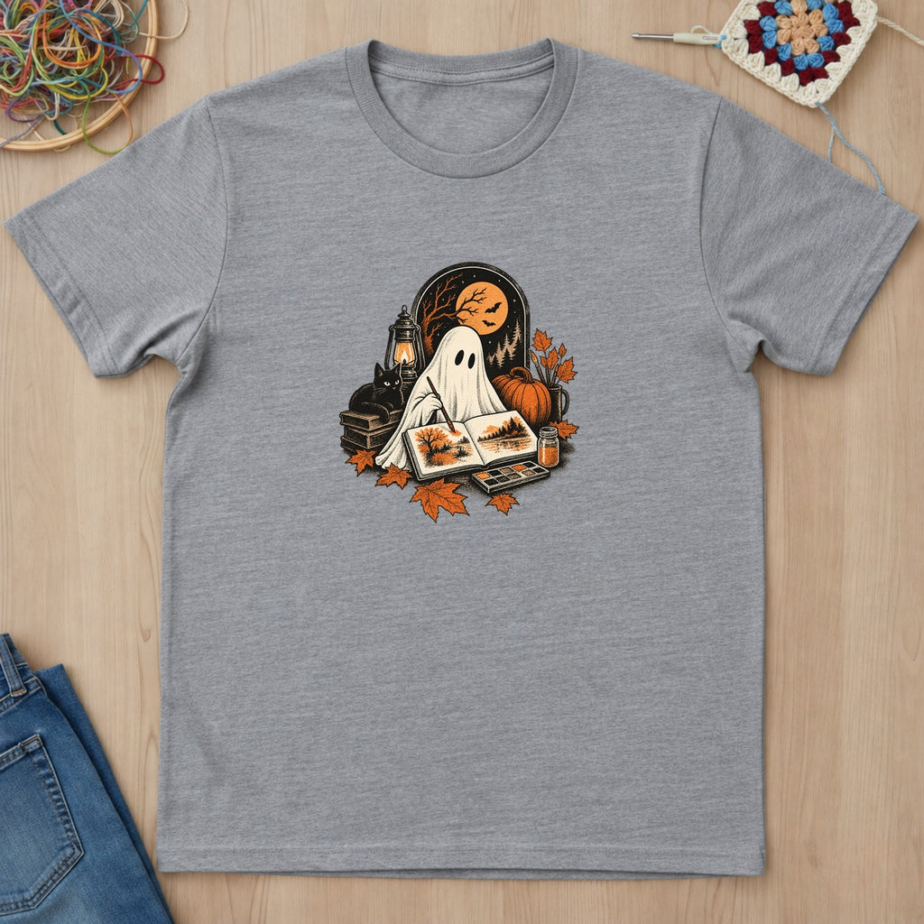 T-shirt mockup — Sport Grey