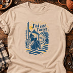 T-shirt J'ai raté l'arrêt métro lecteur, coloris naturel