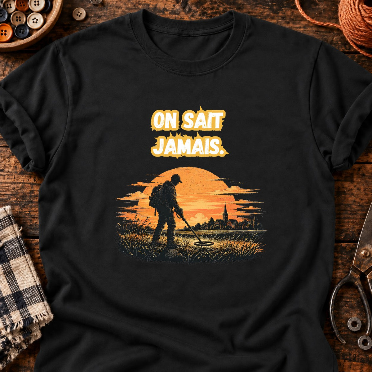 On sait jamais — T-shirt noir