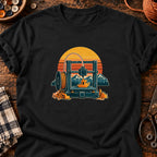 T-shirt Imprimante 3D et bateau de calibration, coloris noir