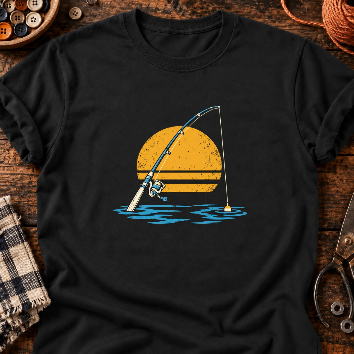 Au bout du fil — T-shirt noir