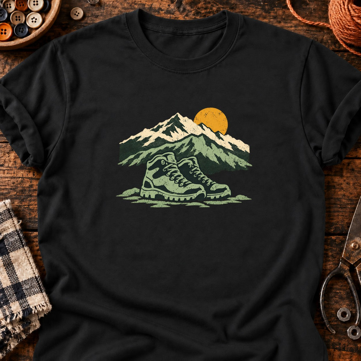 Au grand air — T-shirt noir