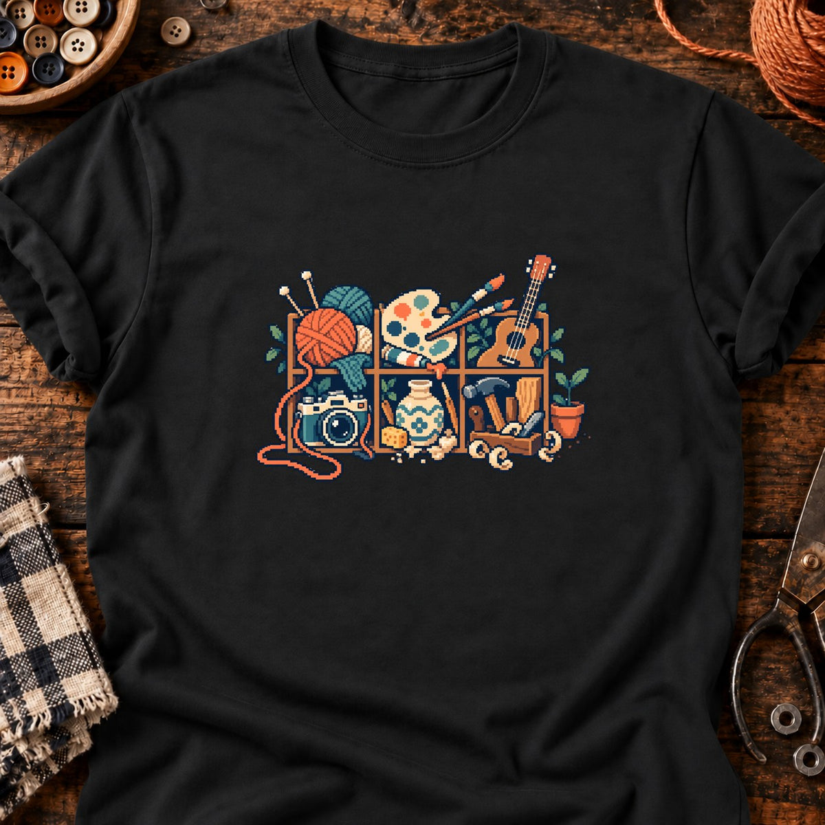 Tout ça va servir — T-shirt noir